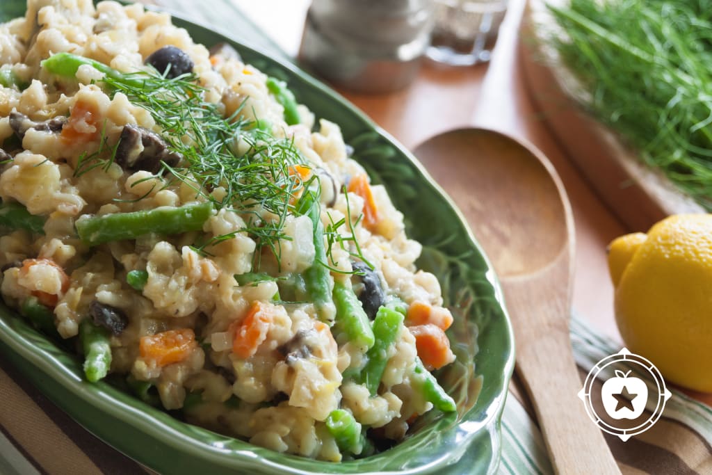 Fennel Barley Risotto