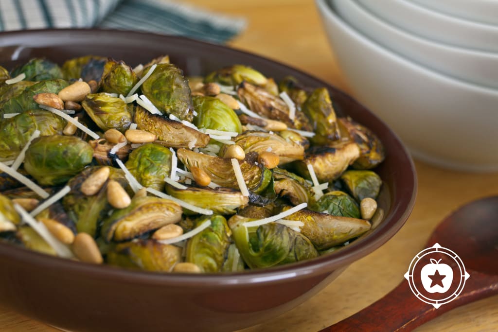 Balsamic Roasted Brussels Sprouts