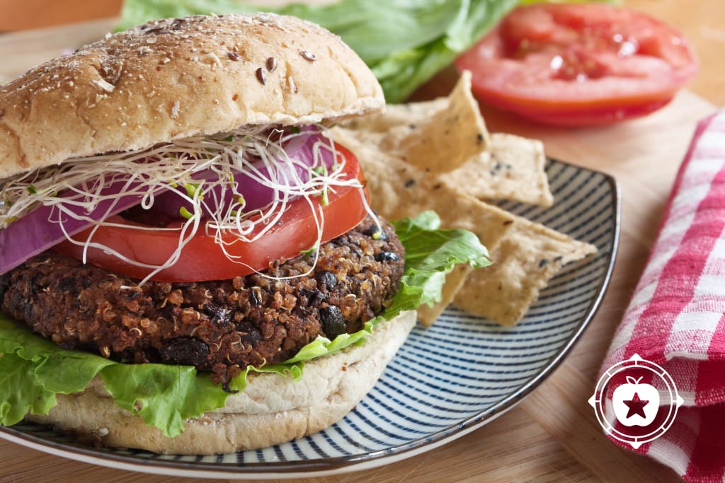 Black Bean and Quinoa Burger
