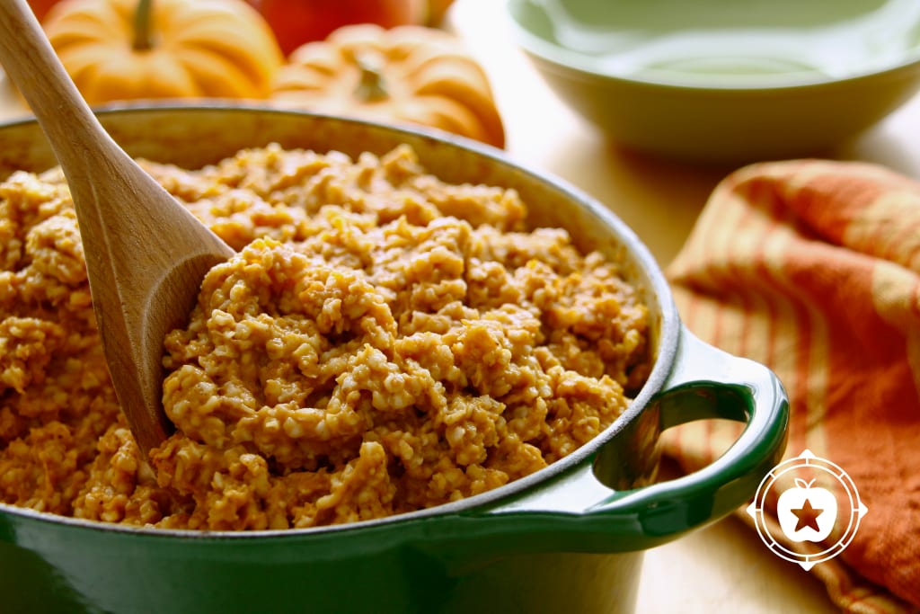 Pumpkin Irish Oatmeal