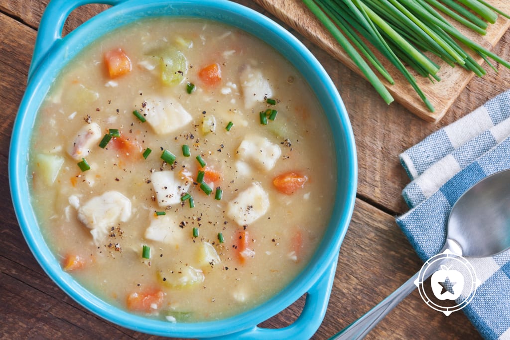 Dairy-Free Fish Chowder