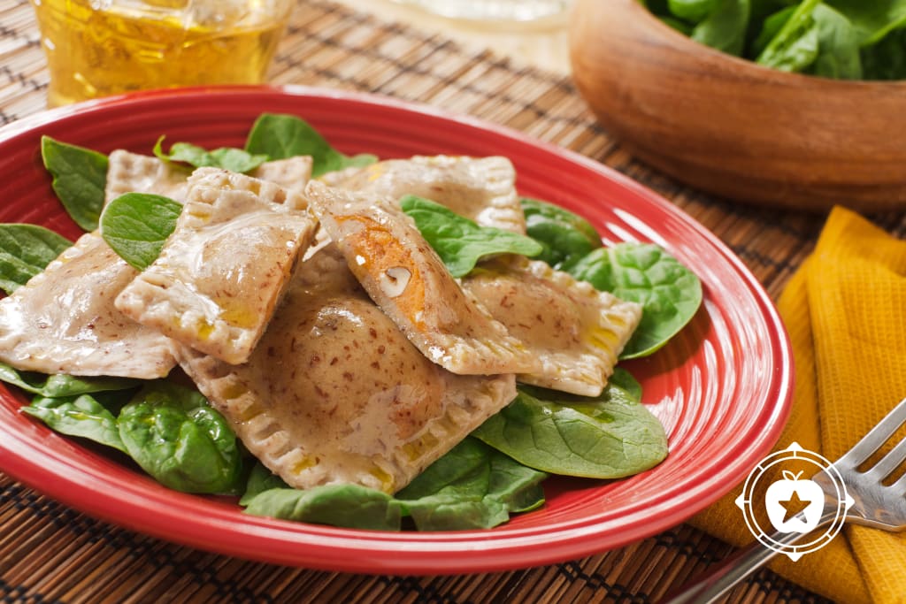 Sweet Potato Ravioli