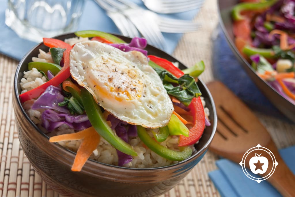 Quick Veggie Stir Fry Bowl