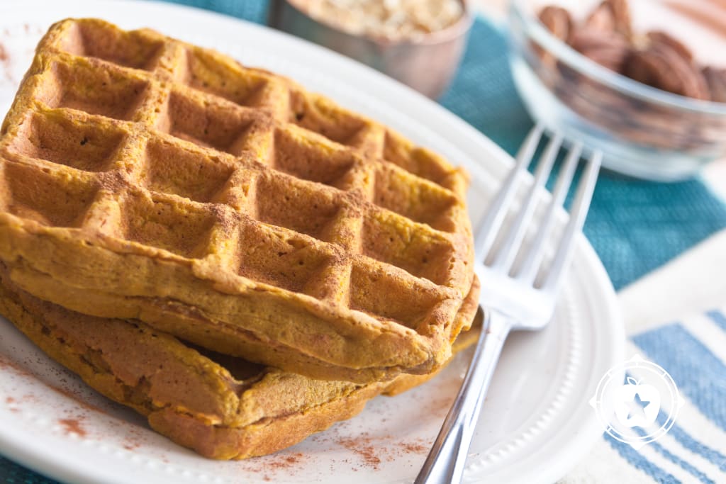 Pumpkin Blender Waffles