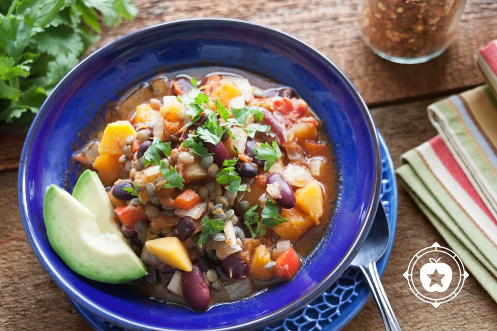 Slow Cooker Lentil Chili