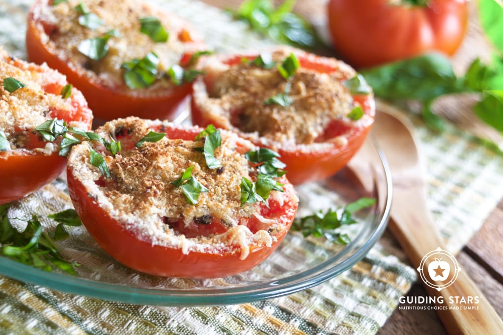 Broiled Tomatoes Parmesan