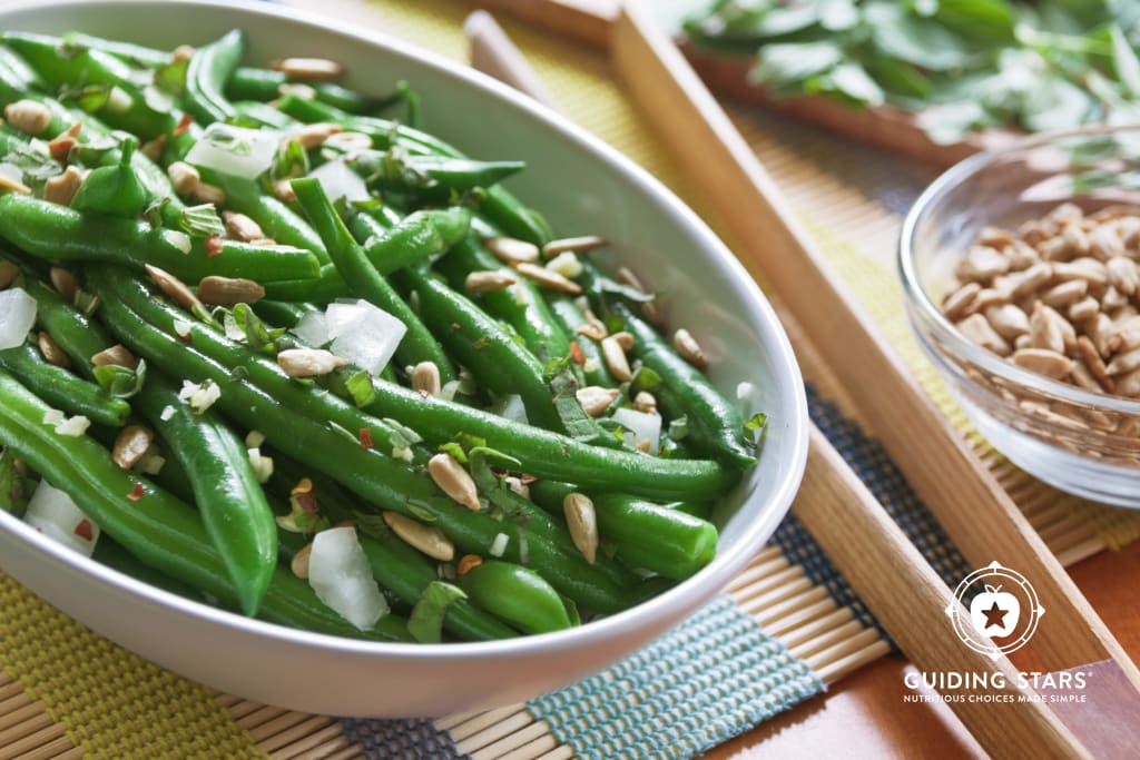 Green Beans with Sunflower Seeds