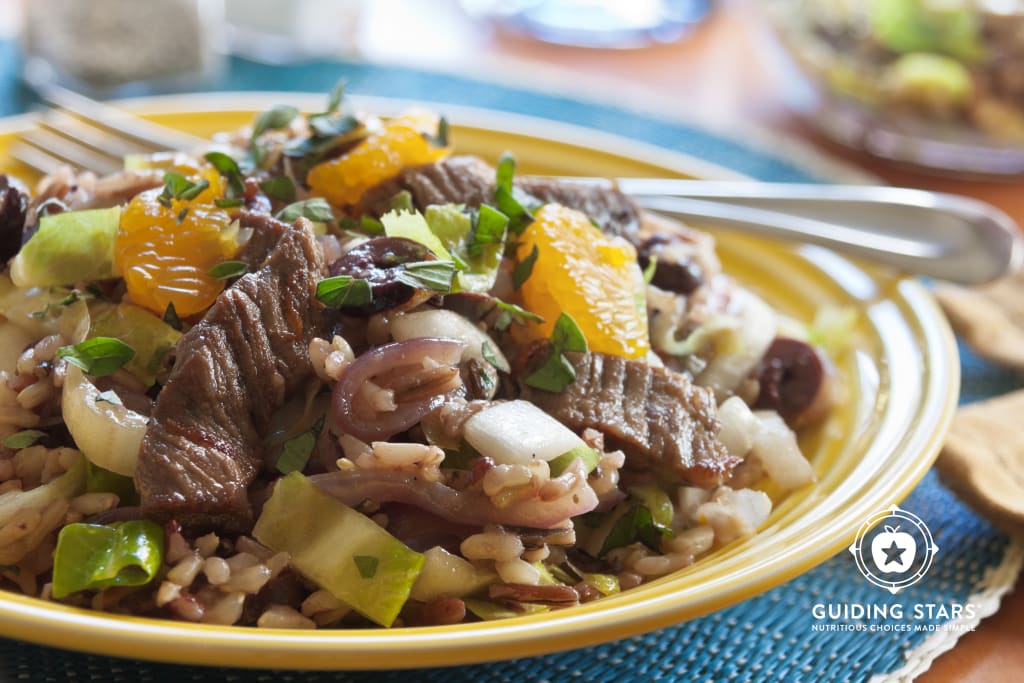 Beef, Wild Rice & Endive Salad