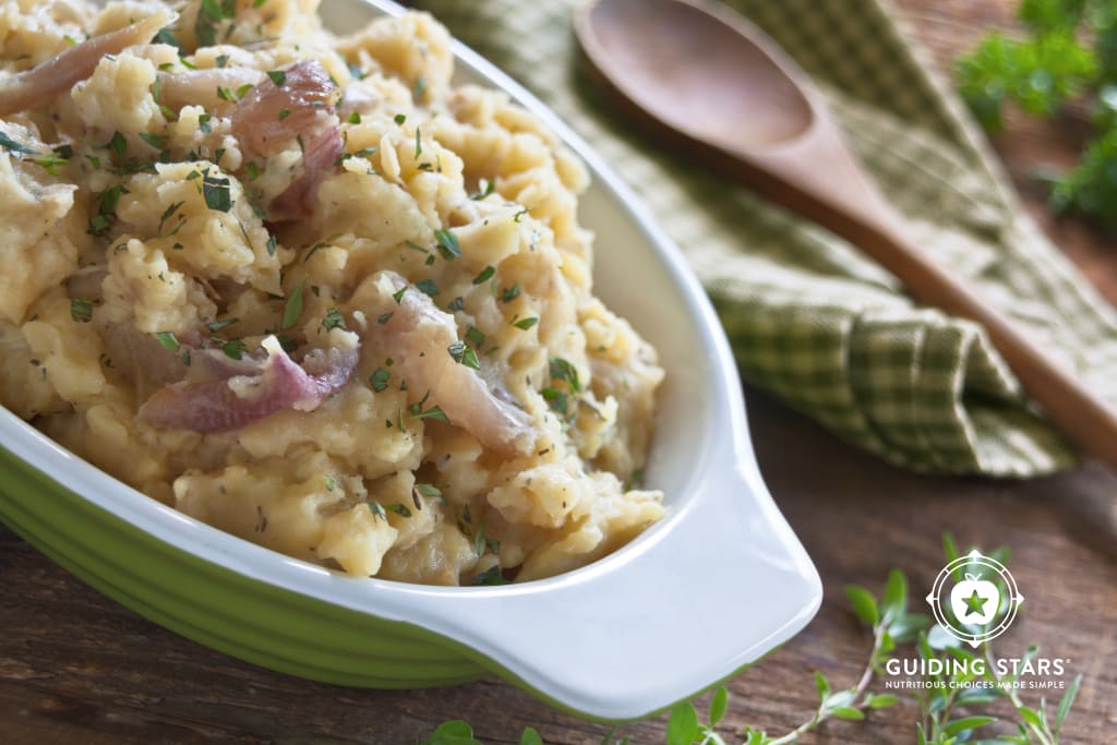 Roasted Shallot Mashed Potatoes