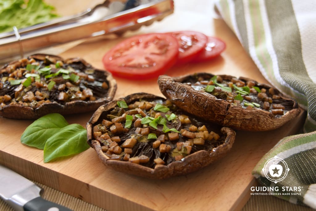 Ginger-Marinated Grilled Portobello Mushrooms