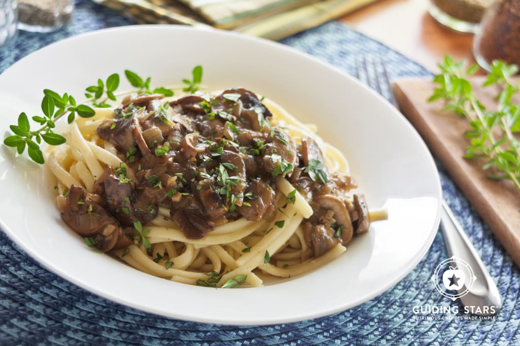 Mushroom Linguine