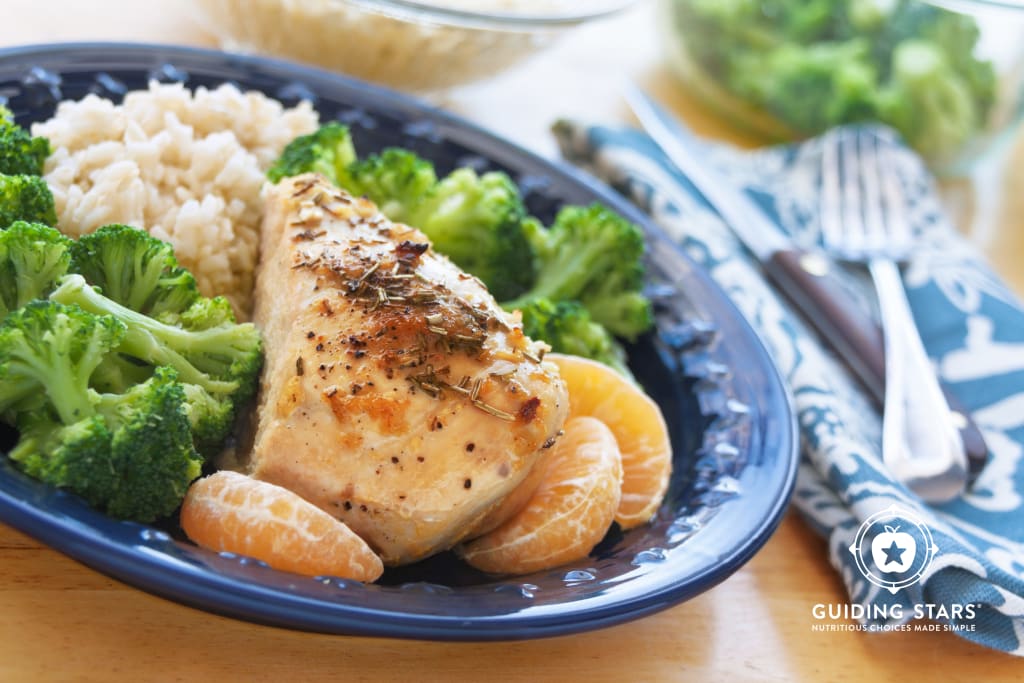 Orange Rosemary Roasted Chicken
