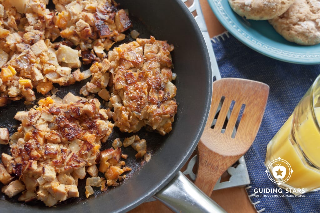Sweet Potato-Turkey Hash