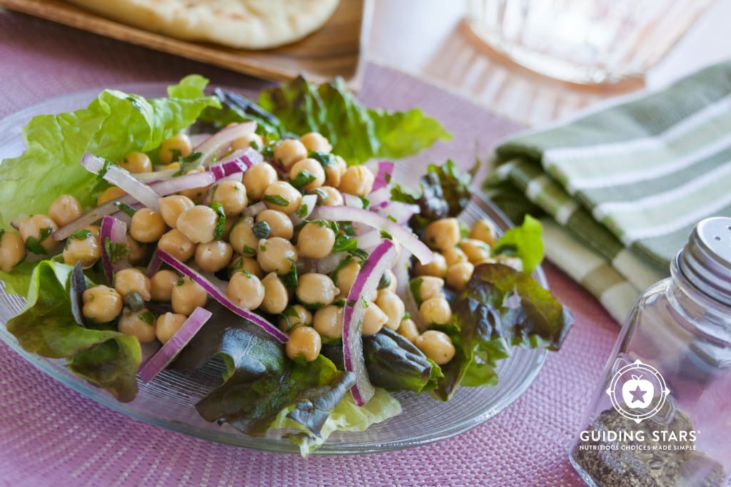 Chickpea & Red Onion Salad