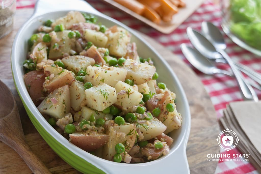 New Potato & Pea Salad