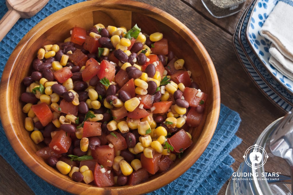 Black Beans with Corn & Tomatoes