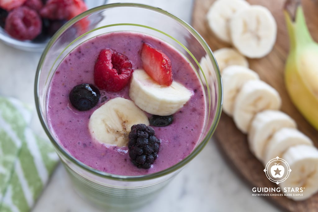 Banana-Berry Smoothie.