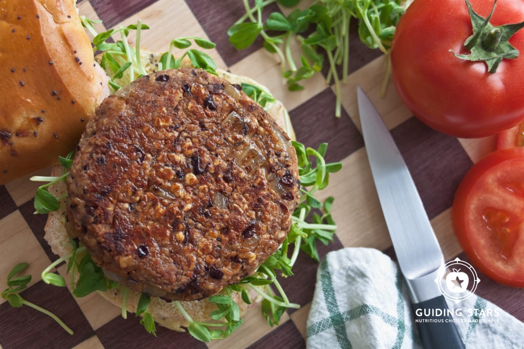 Bean & Oat Burgers