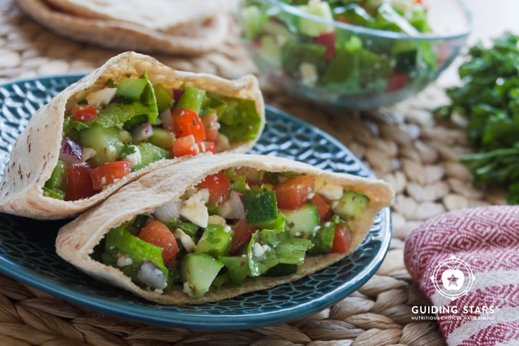 Greek Salad Pita Pockets