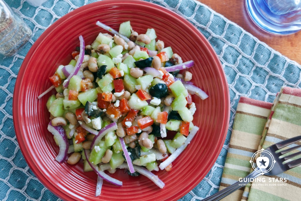 Cucumber & Black-Eyed Pea Salad