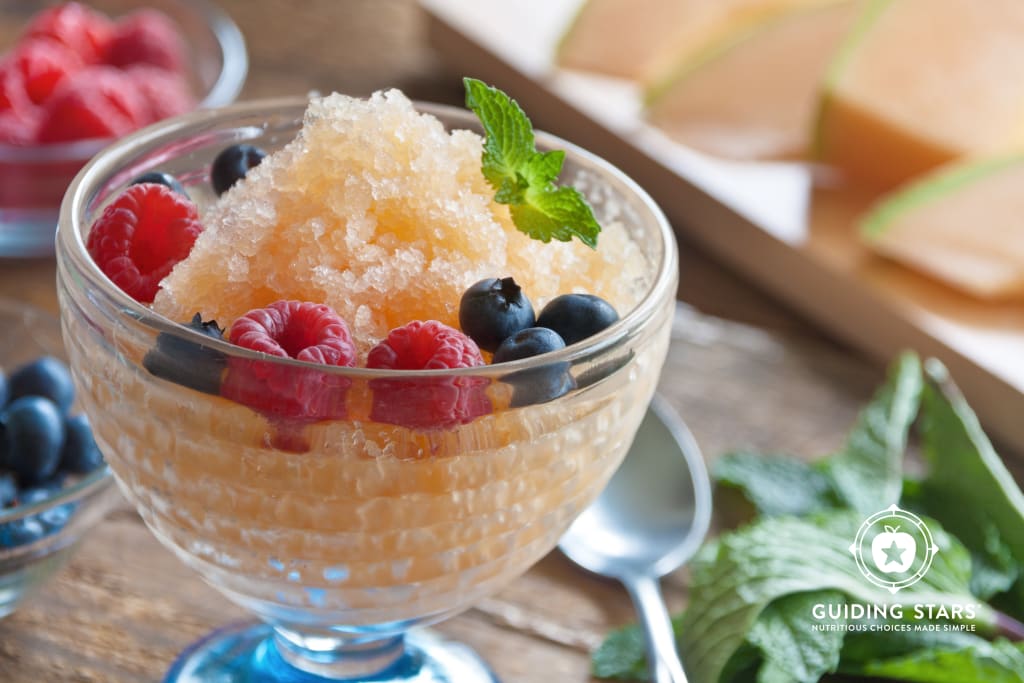 Melon & Apple Granita
