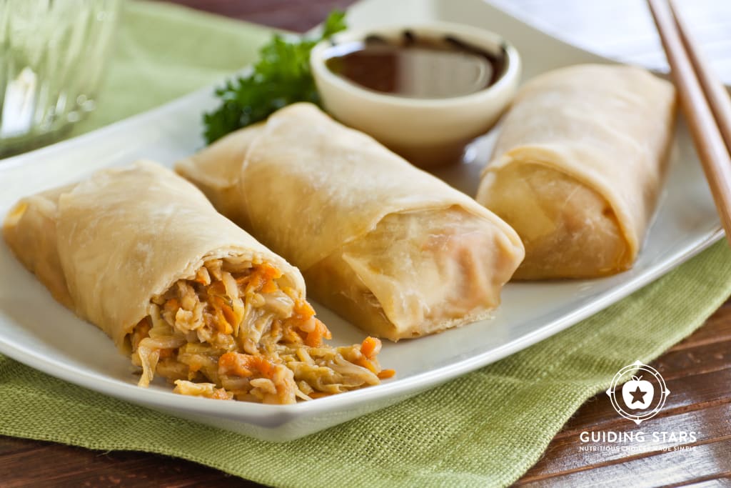 Baked Veggie Egg Rolls