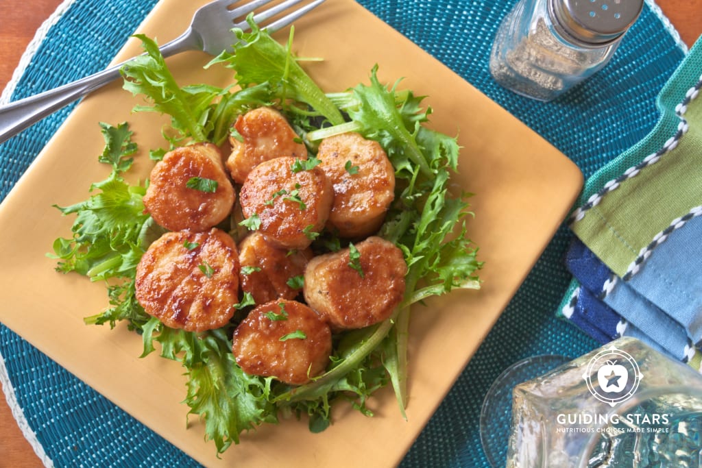 Simple Seared Scallops