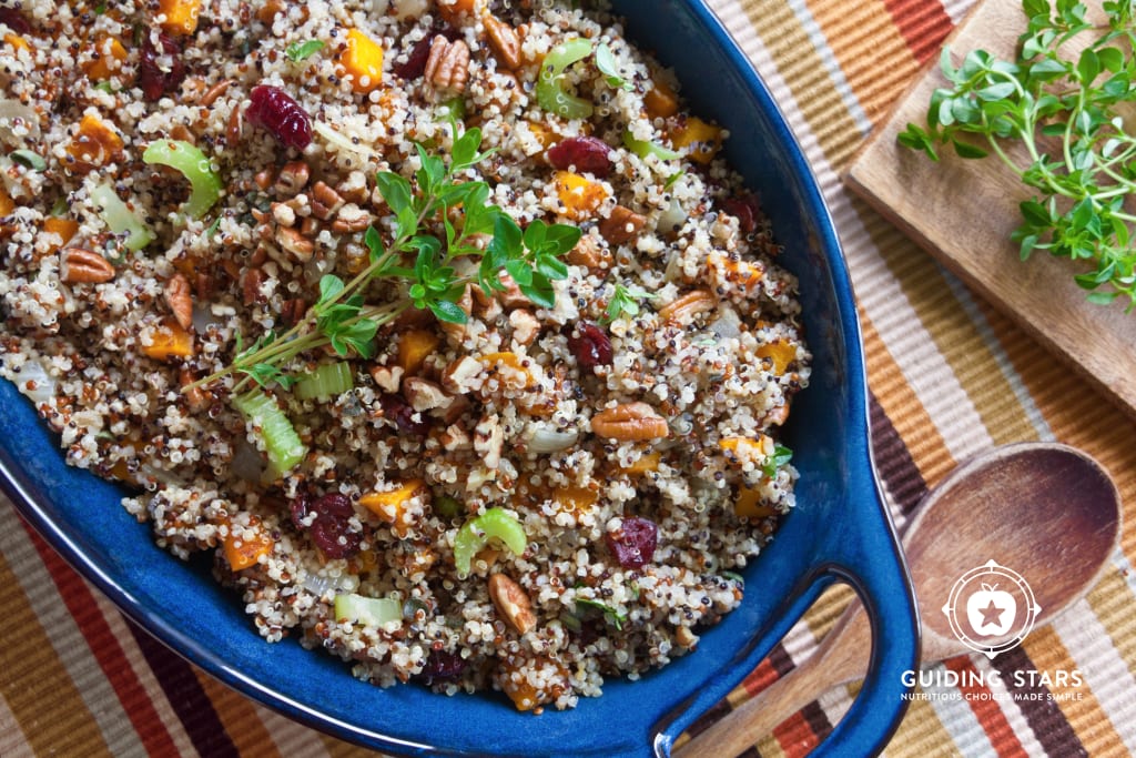 Black & White Quinoa Dressing