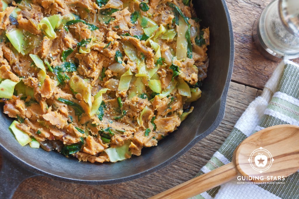 Sweet Potato Colcannon