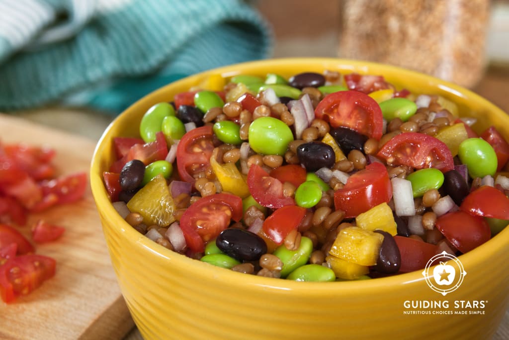 Edamame Wheatberry Salad