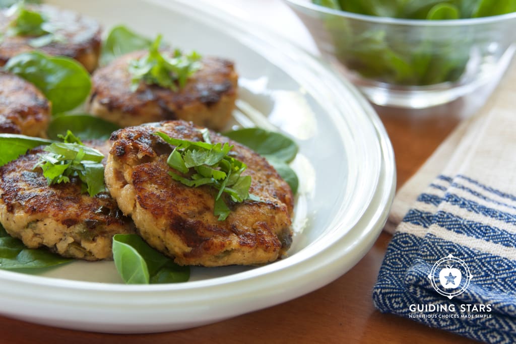 Spicy Salmon Cornmeal Cakes
