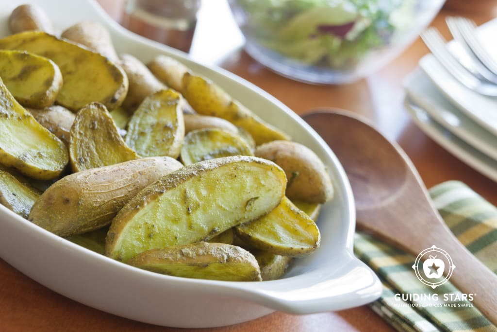 Spinach-Roasted Fingerlings