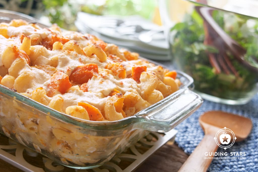 Baked Roasted Squash, Ricotta and Pasta
