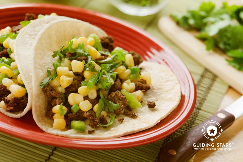 Black Bean Tacos with Corn Salsa