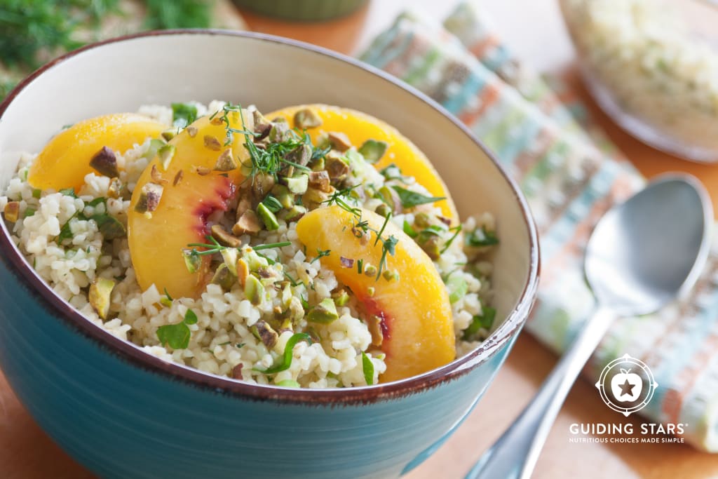Nectarine Bulgur Salad