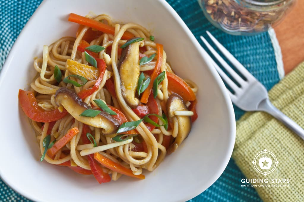 Curried Vegetable Lo Mein