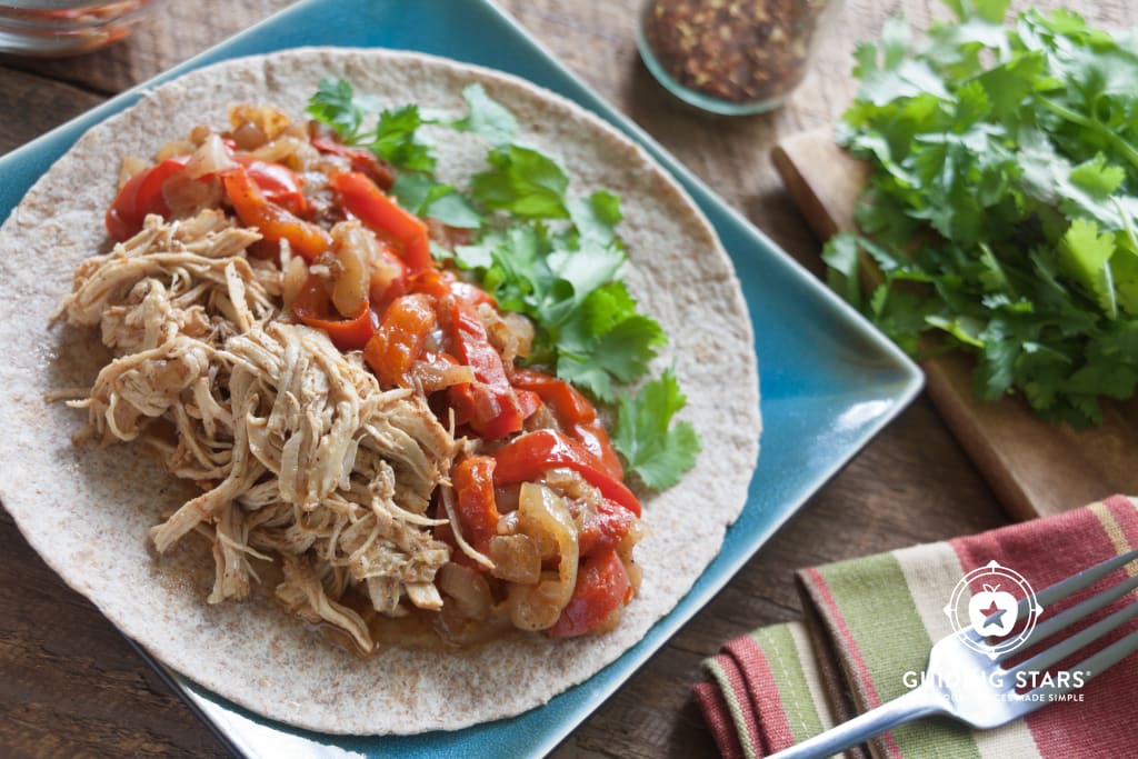 Slow Cooker Chicken Fajitas