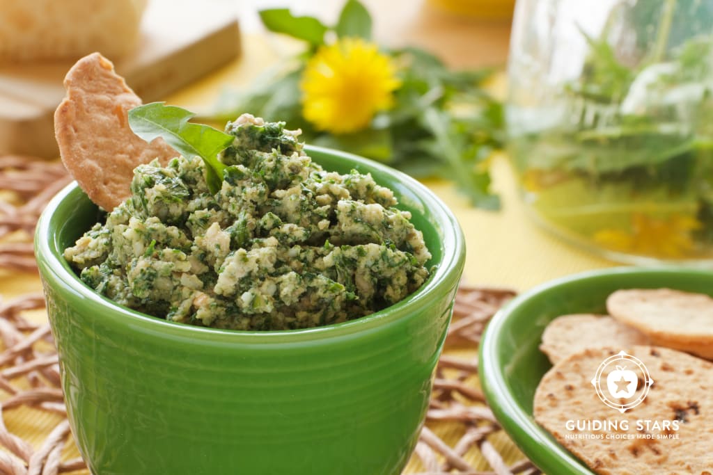 Dandelion Pumpkin Seed Pesto