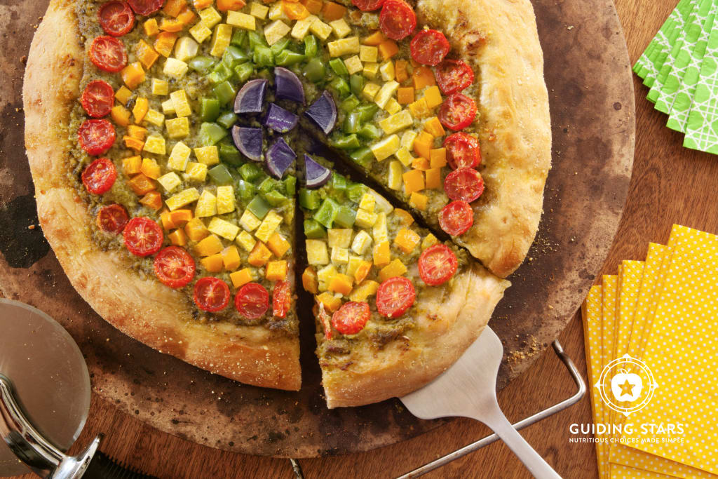 Rainbow Pizza