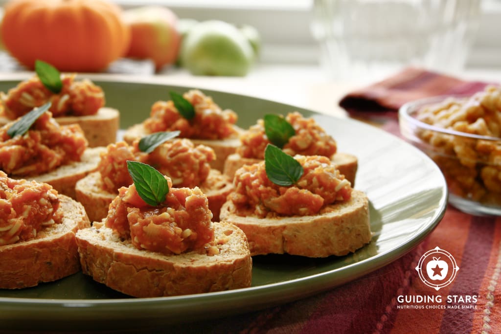 Walnut Squash Crostini