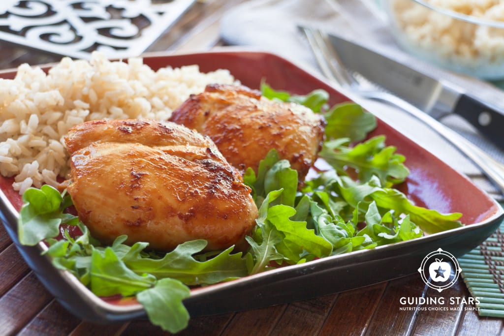 Miso-Ginger Chicken Thighs