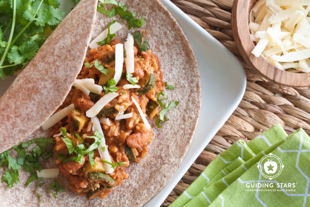 Zucchini & Bean Burritos