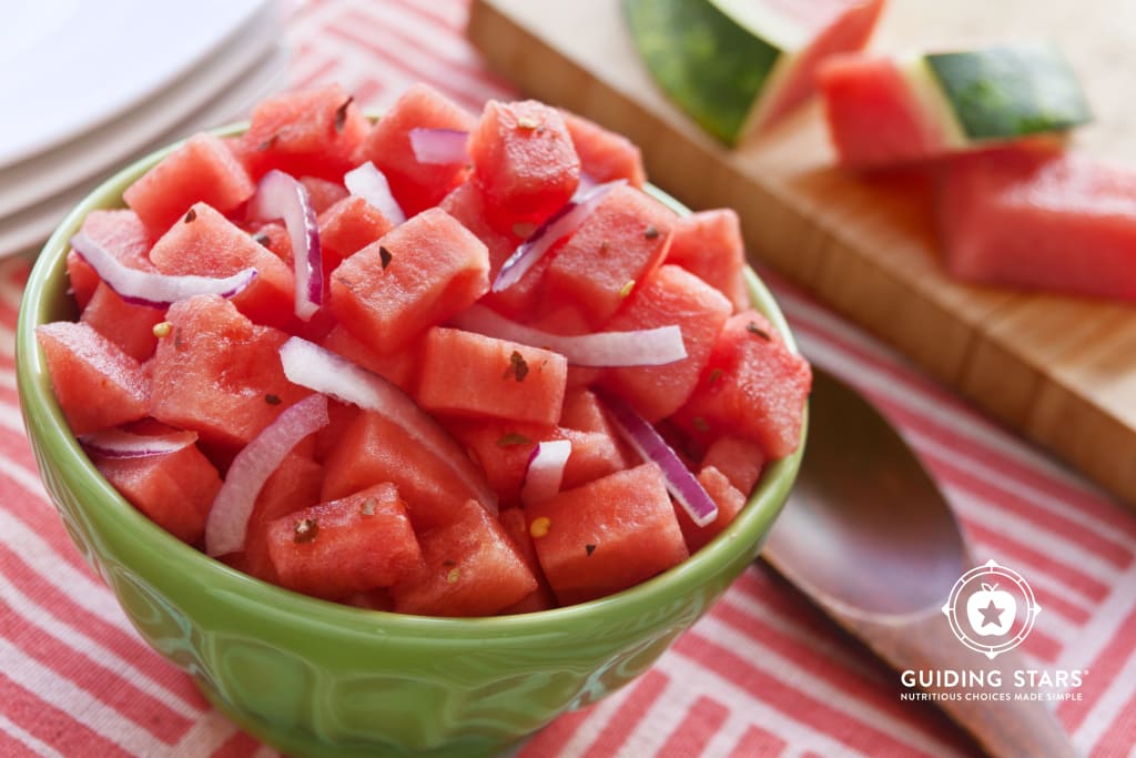 Spicy Watermelon Salad