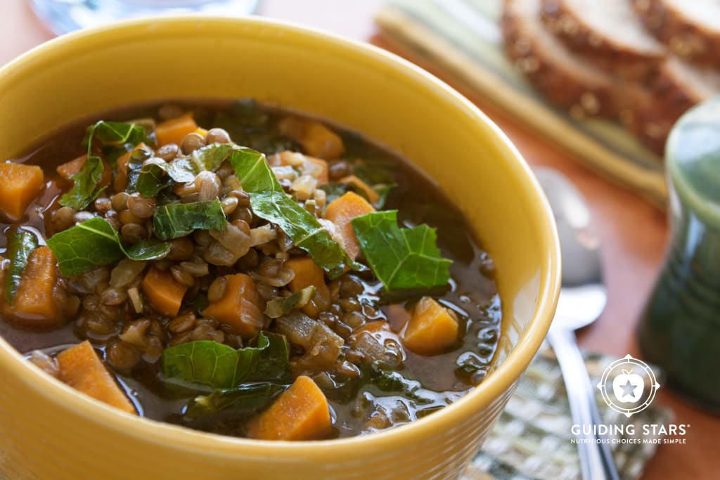 Garlic Greens Soup