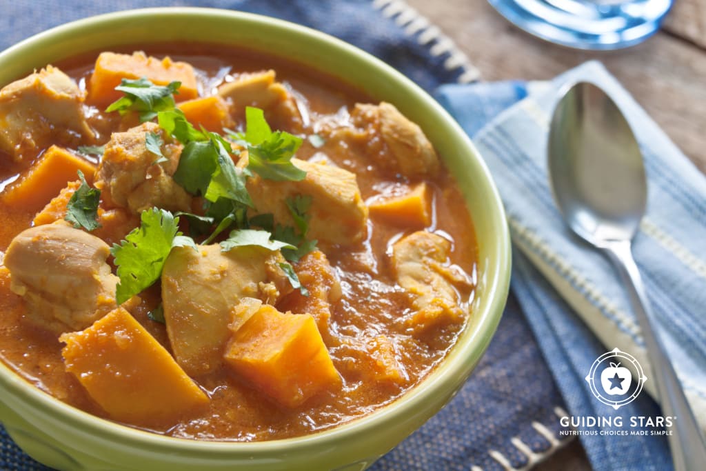 Coconut Chicken and Sweet Potato Stew