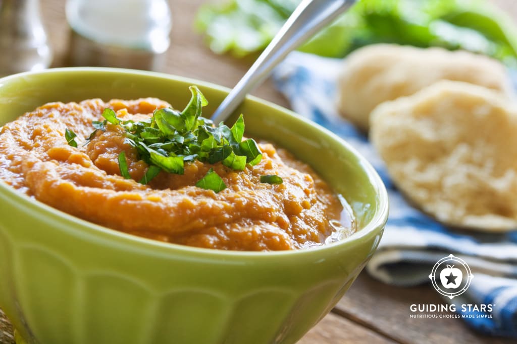 Roasted Sweet Potato and Carrot Soup