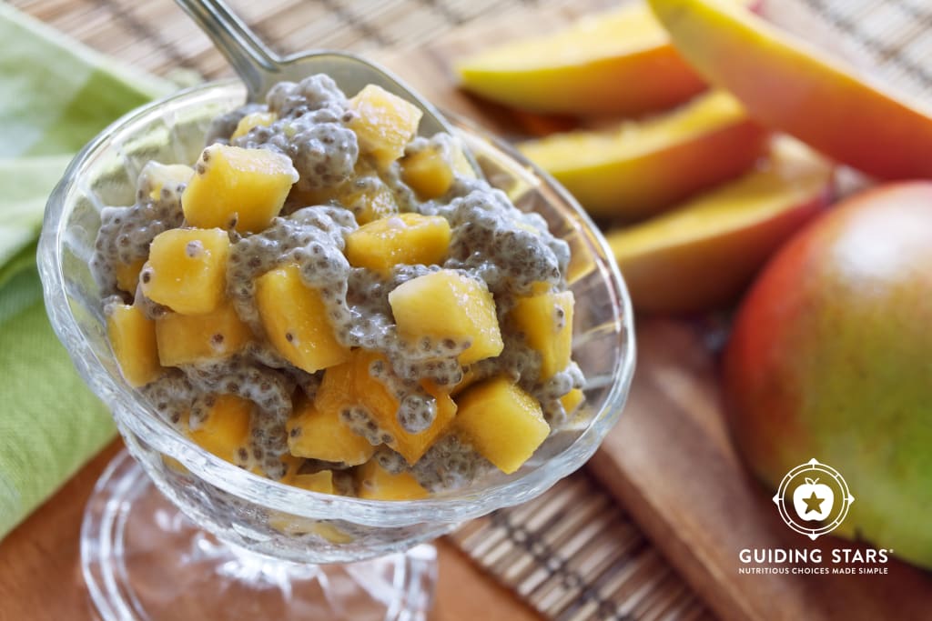 Coconut Mango Pudding