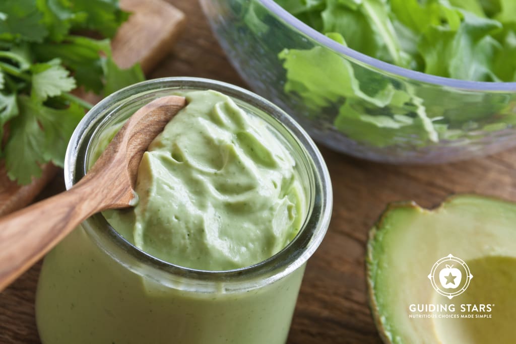 Creamy Avocado Yogurt Dressing