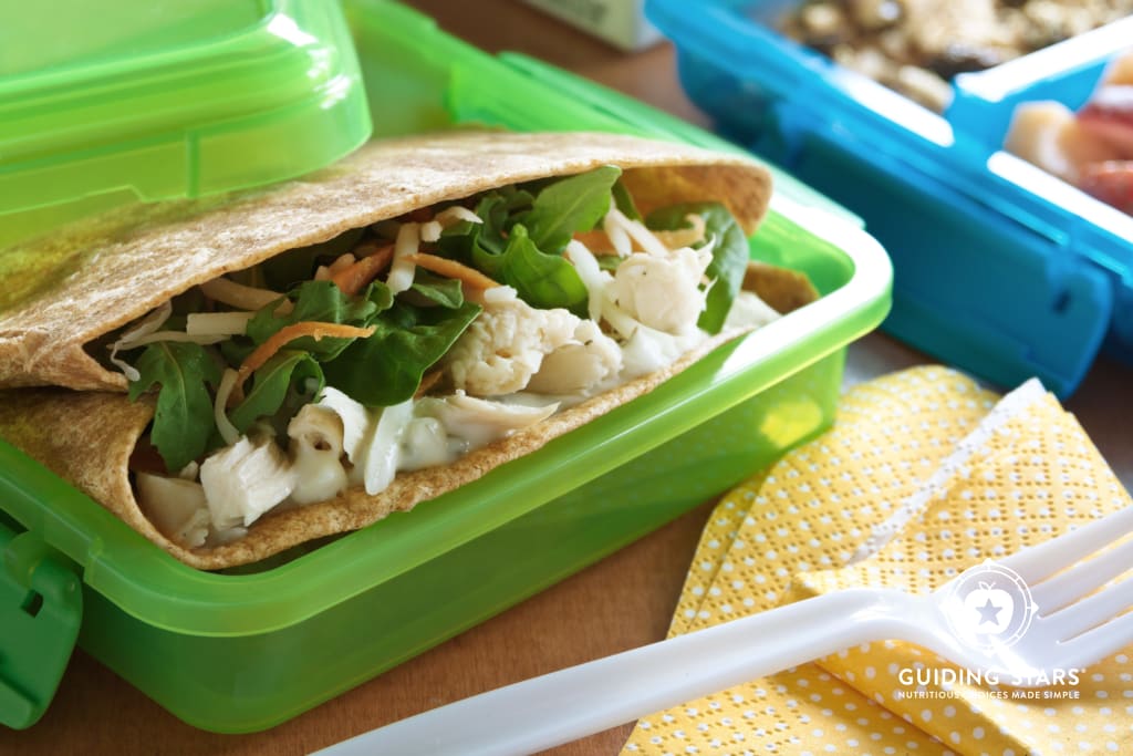 Chicken Spinach Wraps