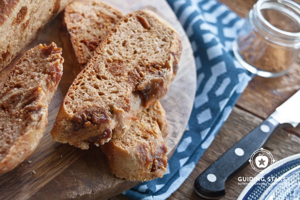 Moroccan Fig No-Knead Bread